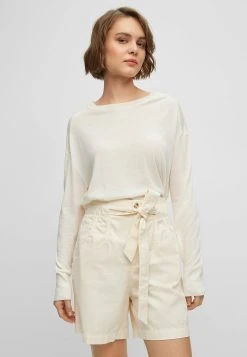 Boss Long Sleeved Top - Natural Eighteen