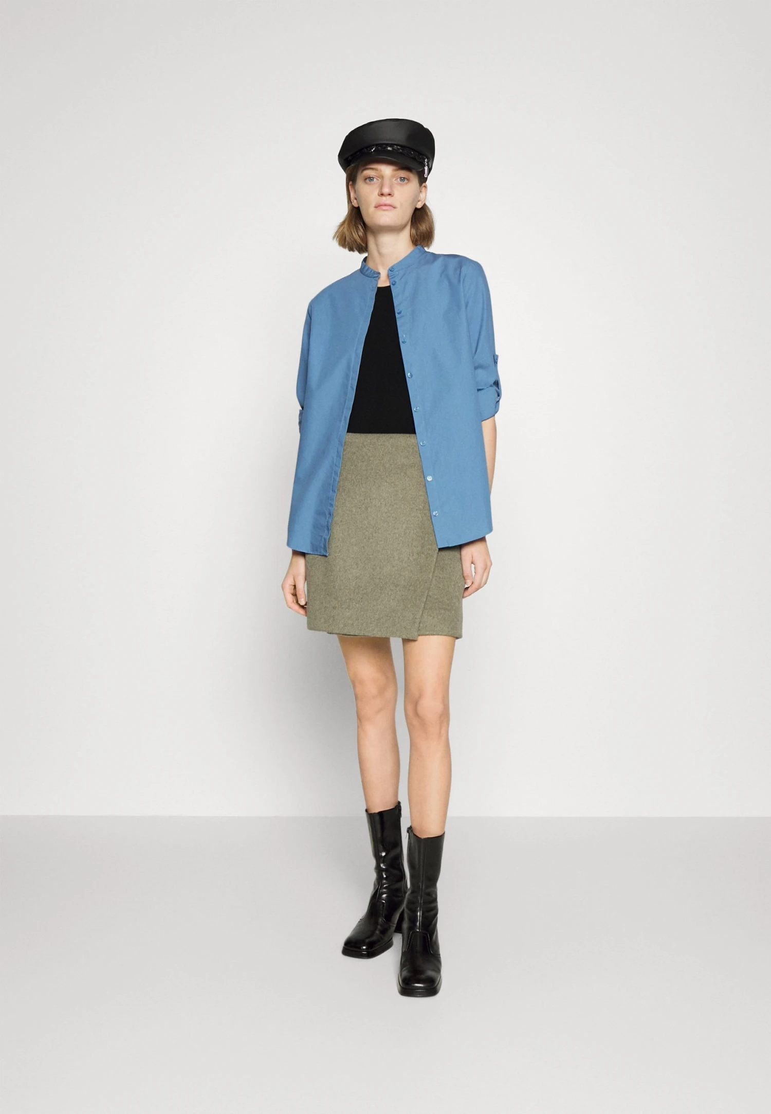 Boss Befelize - Button-Down Blouse - Open Blue 4 Boss Befelize - Button-Down Blouse - Open Blue - Image 2