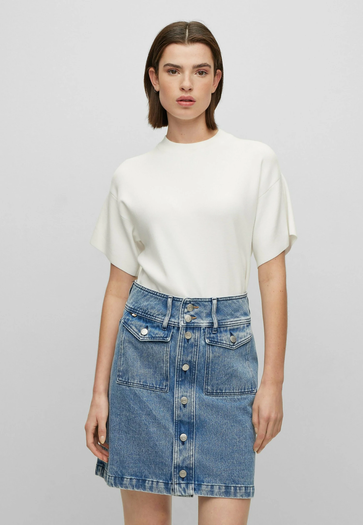 Boss Falenta - Basic T-Shirt - Natural Eighteen 3 Boss Falenta - Basic T-Shirt - Natural Eighteen