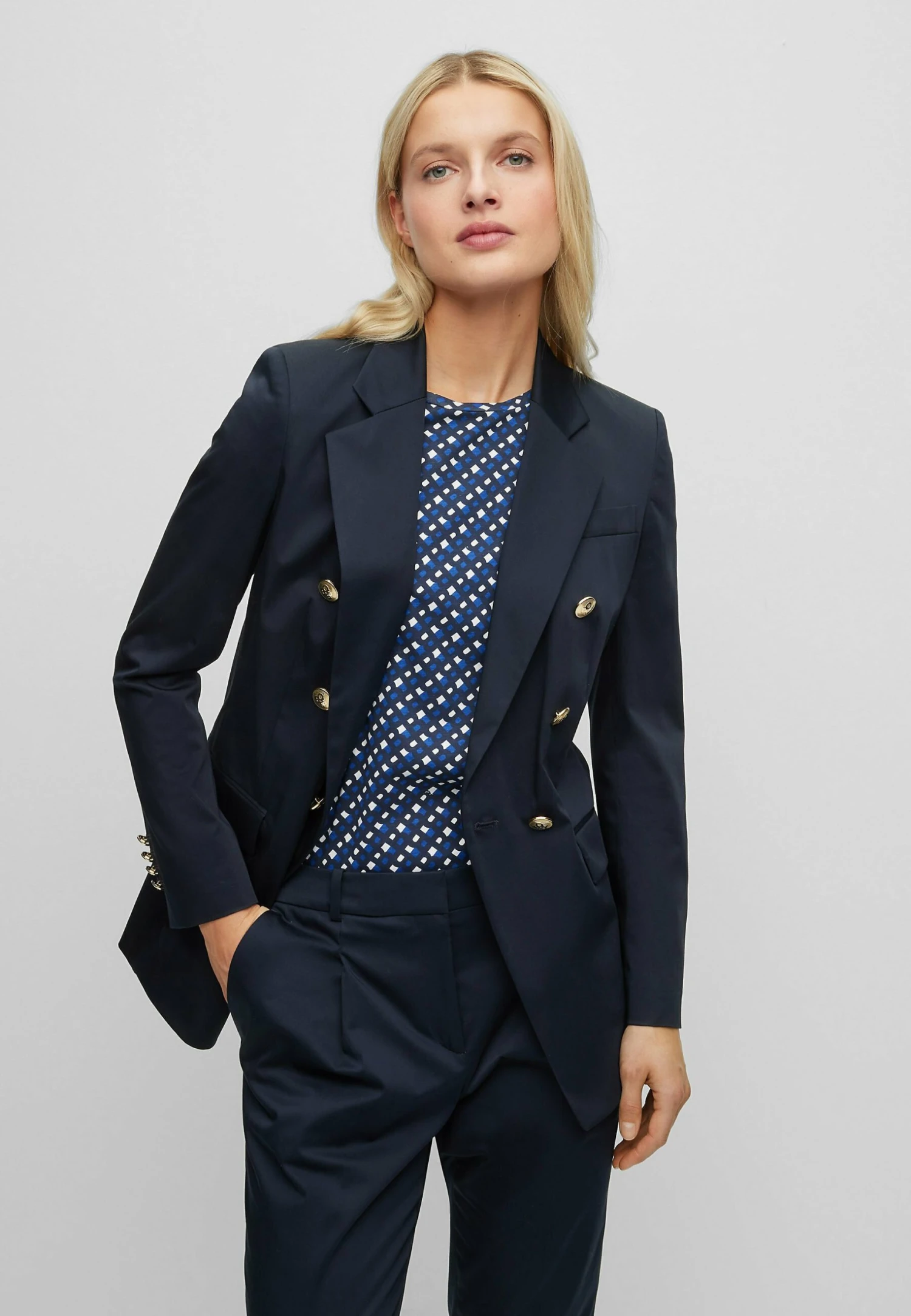 Boss Jatera - Blazer - Dark Blue Four 3 Boss Jatera - Blazer - Dark Blue Four