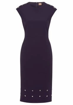 Boss Devoka - Shift Dress - Dark Purple Six -Boss Shop e50b6f9d244a4c199b7a82ce4812800f