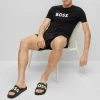 Boss Kirk Unisex - Pool Slides - Black One -Boss Shop e5d11d3f0f074e5e8790d2289382d5b1