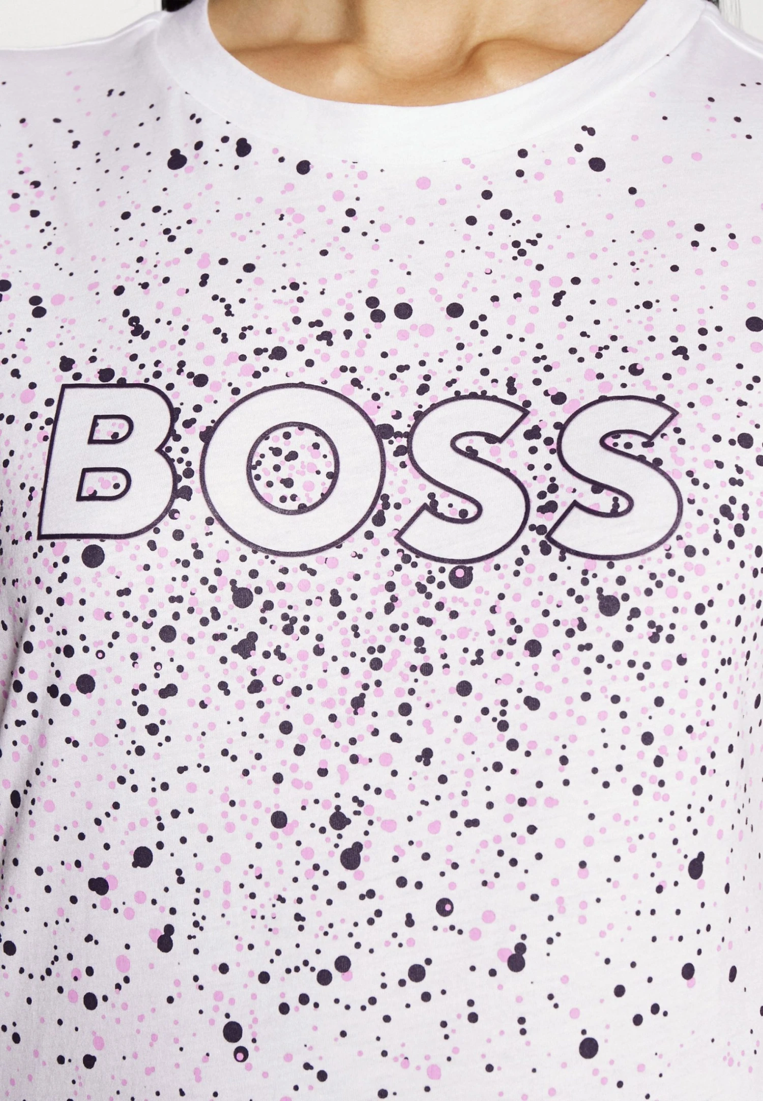 Boss Elogo - Print T-Shirt - White 7 Boss Elogo - Print T-Shirt - White - Image 5