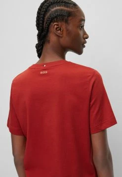 Boss Ecosa - Basic T-Shirt - Red Three -Boss Shop e8f95b3ce58e4174b695131f6b966e92