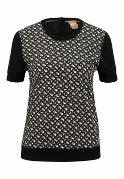 Boss Fordana - Print T-Shirt - Patterned -Boss Shop e99d70e4f22a4c09af18622690f0a90a