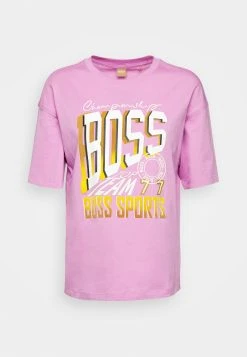 Boss Evarsy Sport - Print T-Shirt - Open Pink -Boss Shop ea7b7a8cff5e45d095bd2d74a6675649