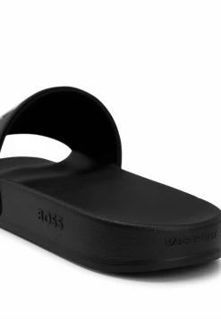 Boss Kirk Unisex - Pool Slides - Black One -Boss Shop eb5f6899be2c4eb698489503a1cd6dd6