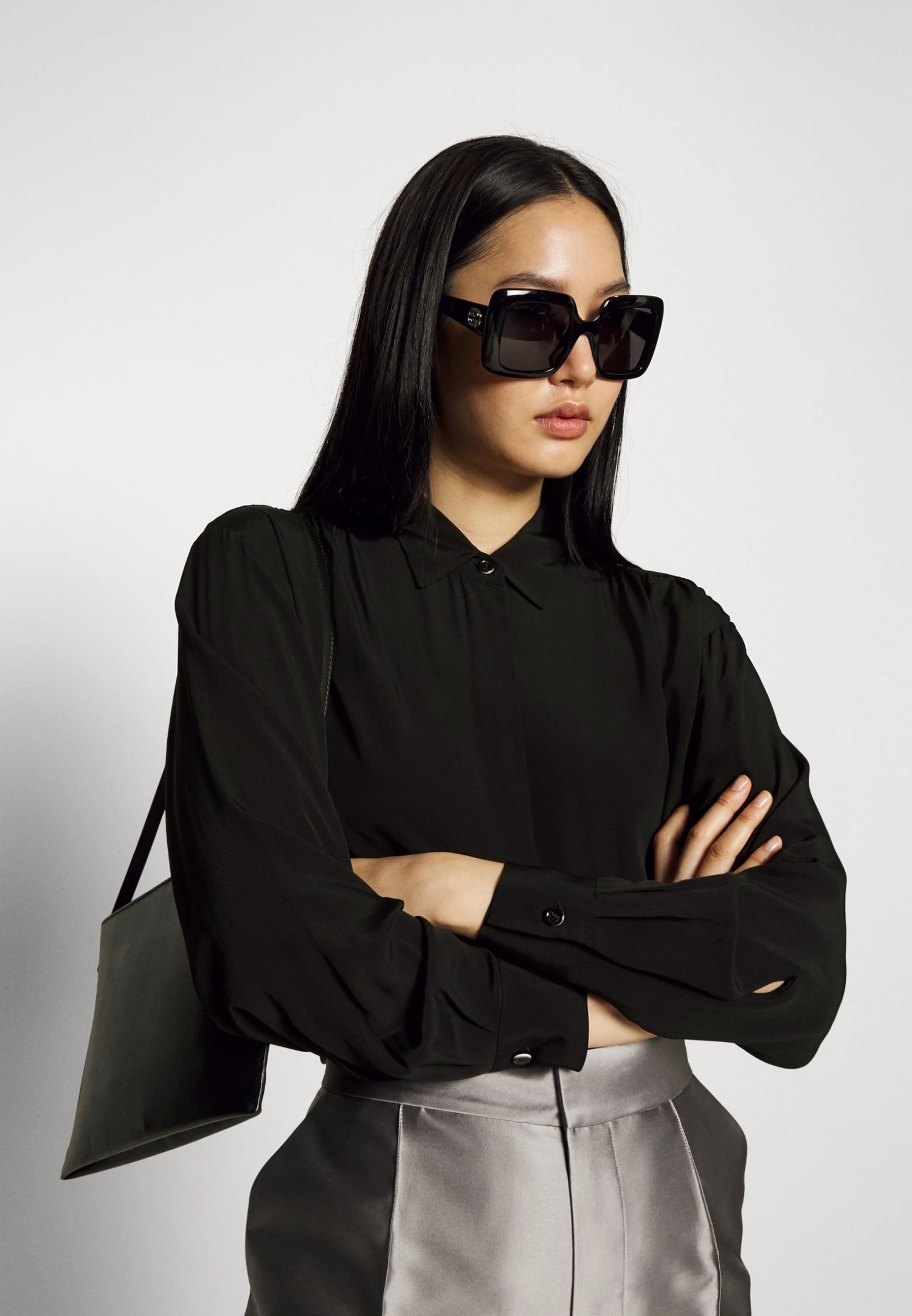 Boss Benika - Button-Down Blouse - Black 6 Boss Benika - Button-Down Blouse - Black - Image 4