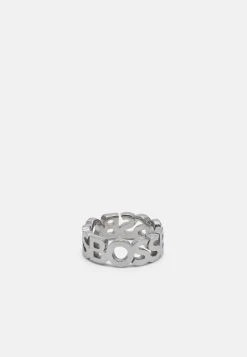 Boss Ladies Ring With Logo - Ring - Silberfarben