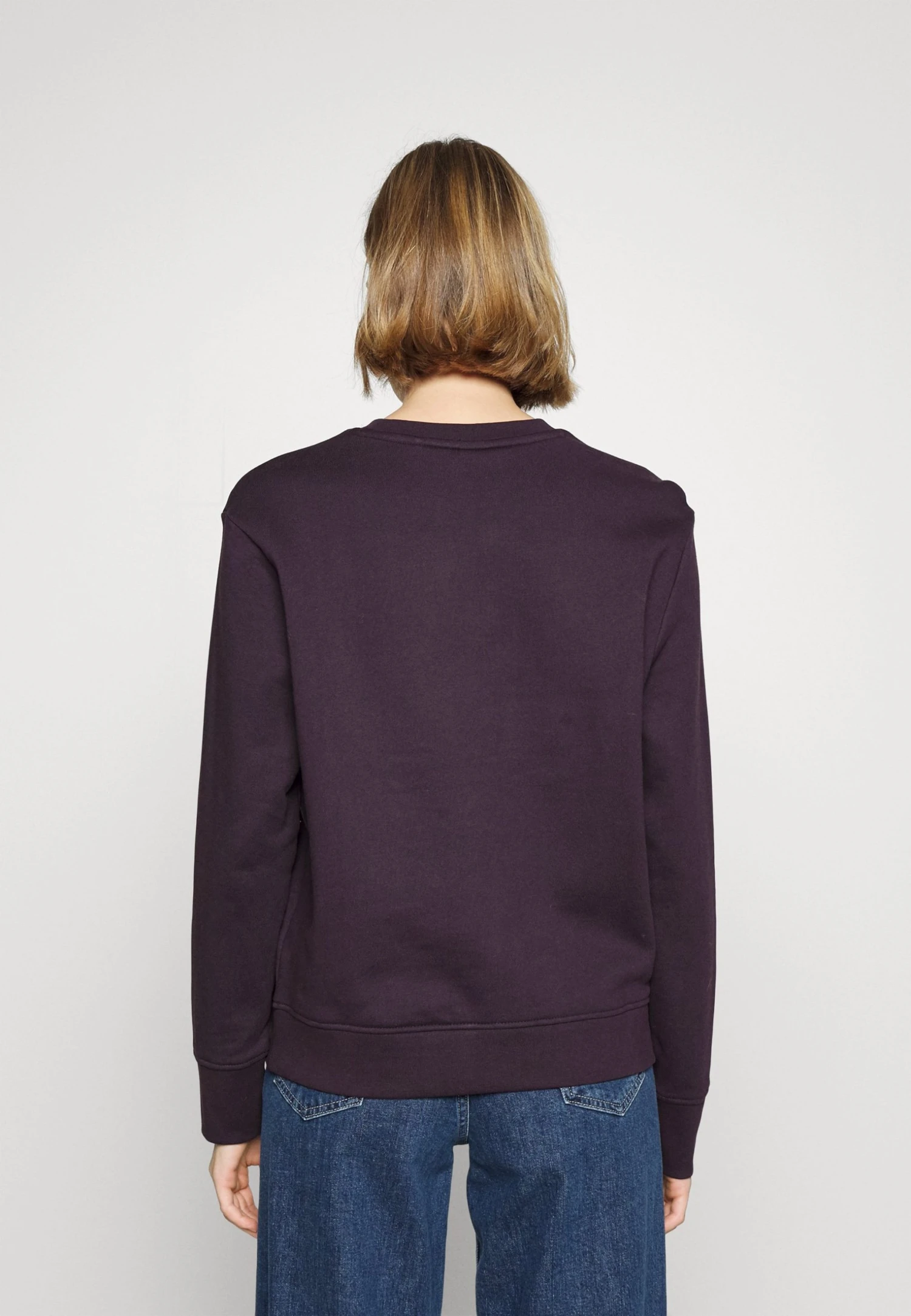 Boss Sweatshirt - Dark Purple 5 Boss Sweatshirt - Dark Purple - Image 3