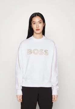 Boss Ecaisa Logo - Sweatshirt - White