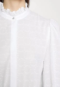 Boss Bellina - Button-Down Blouse - White -Boss Shop f30c4bb3ace647d68fae73b4a8871071