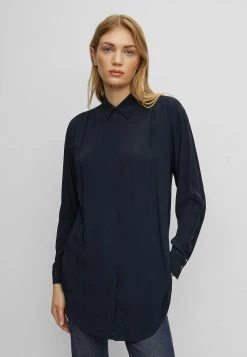 Boss Benika - Button-Down Blouse - Dark Blue Four