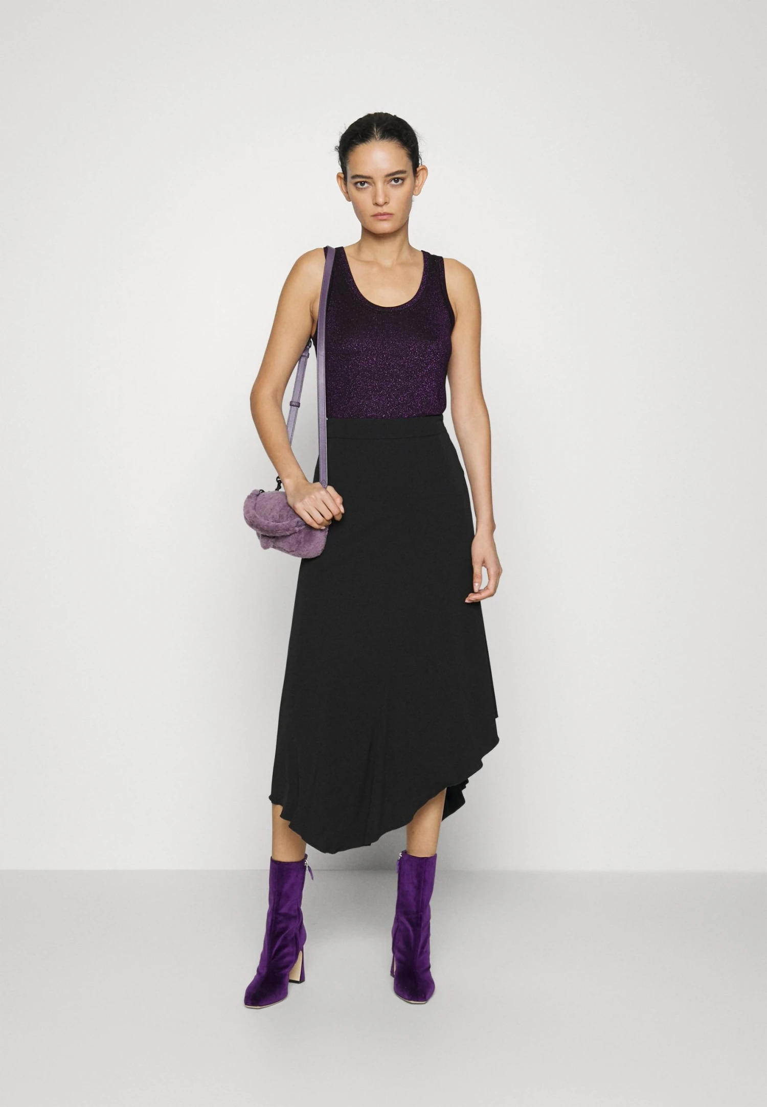 Boss Eluxa - Top - Dark Purple 4 Boss Eluxa - Top - Dark Purple - Image 2