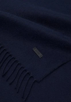 Boss Ama Unisex - Scarf - Dark Blue -Boss Shop f74cd684ffe5456eb899816f8d5e9d86