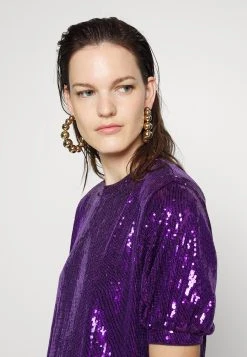 Boss Esilca - Cocktail Dress / Party Dress - Dark Purple -Boss Shop f8ee355b34064dd3906a5a815befb2ef