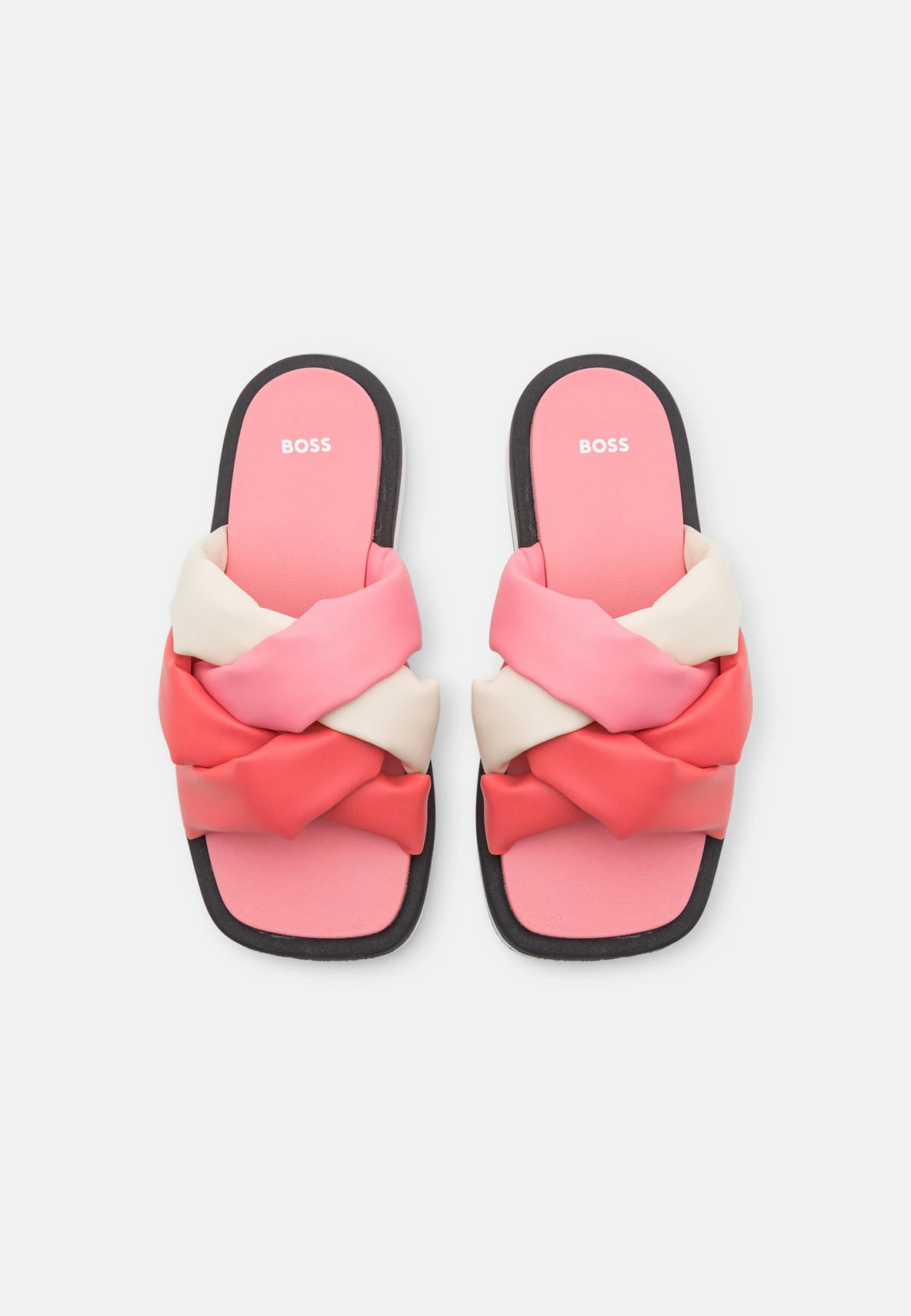 Boss Allie Braid Slide - Mules - Open Pink 7 Boss Allie Braid Slide - Mules - Open Pink - Image 5
