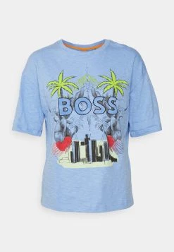 Boss Evarsy - Print T-Shirt - Open Blue 12 Boss Evarsy - Print T-Shirt - Open Blue -Boss Shop fb4ebb332dcb4e55a16422b0ff2642f6
