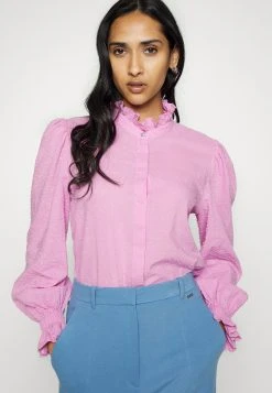 Boss Bellina - Button-Down Blouse - Open Pink -Boss Shop fb533bbc95f147398fecdc6eeff1f9a7