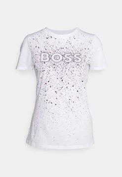 Boss Elogo - Print T-Shirt - White 10 Boss Elogo - Print T-Shirt - White -Boss Shop fb597a9dfcf74fe9b46f3d1bd3186a7e