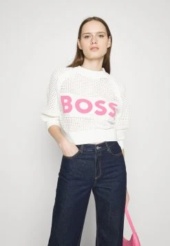 Boss Fenniki - Jumper - Open White -Boss Shop fbd07c069a8c4fb18b0413096e10b45a
