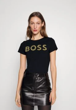 Boss Eventsa - Print T-Shirt - Black