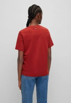 Boss Ecosa - Basic T-Shirt - Red Three -Boss Shop fe0a4d75a8e34971a6b43b1d617cd133