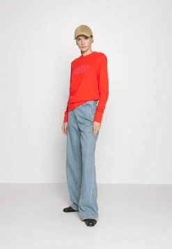 Elaboss - Sweatshirt - Bright Orange -Boss Shop fe830c9530d2478aa8e93e65a5671800